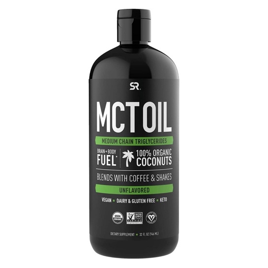 Dầu dừa MCT oil Sports Research, chuyển hoá chất béo 946ml USA