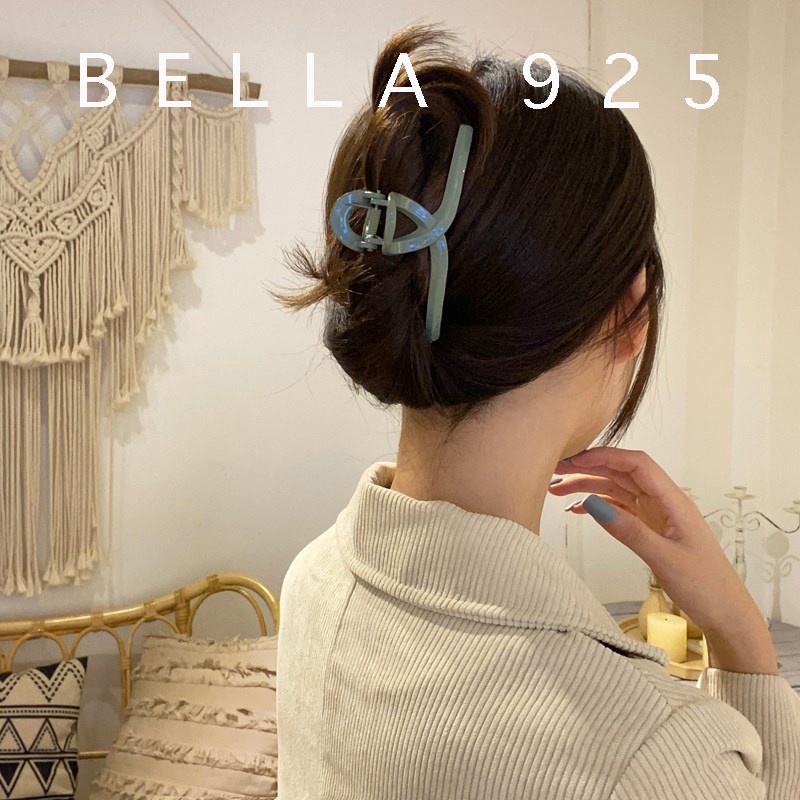 Kẹp càng cua Bella 925 kẹp tóc nữ 8 răng phong cách Hàn Quốc