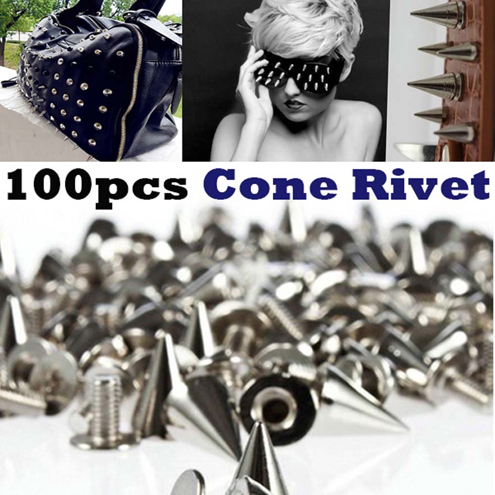 QQMALL Brass Craft Leather Decoration For Clothes Bag Shoes Belt Button Screws