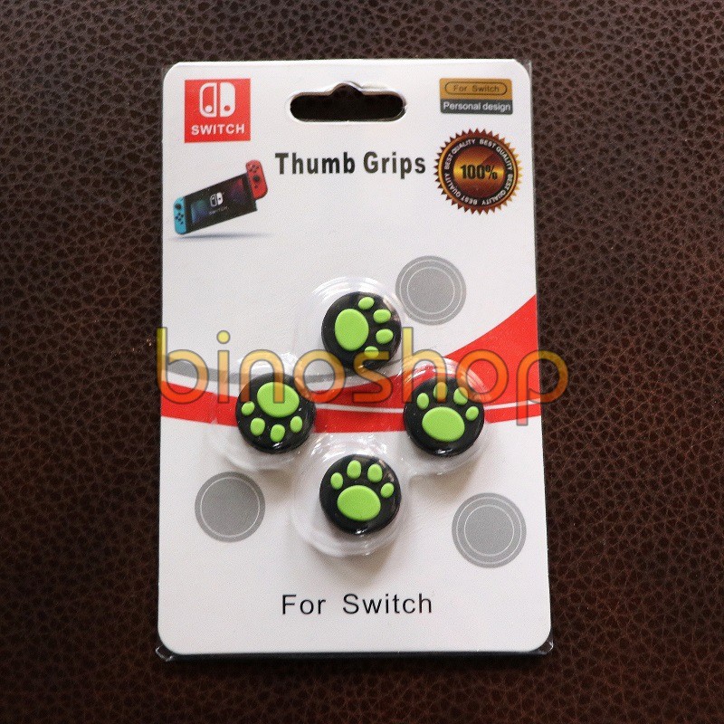 Bọc Chân Gấu Cho Analog Joy Con Nintendo Switch (Bộ 4 miếng) | BigBuy360 - bigbuy360.vn