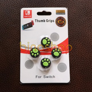 Bọc Chân Gấu Cho Analog Joy Con Nintendo Switch (Bộ 4 miếng)