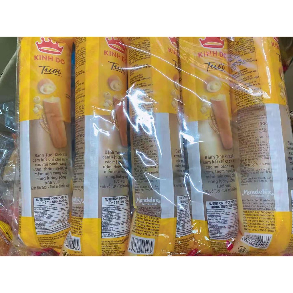 Combo 5 bánh mì kinh đô,bánh mì tươi,bánh mì ngọt,bánh mì ổ dài đủ vị nhân bơ sữa ,socola, môn