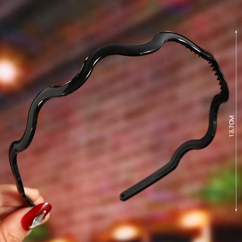 Băng Đô Cài Tóc Chống Trượt Thiết Kế Đơn Giản Thời Trang Cho Nữ