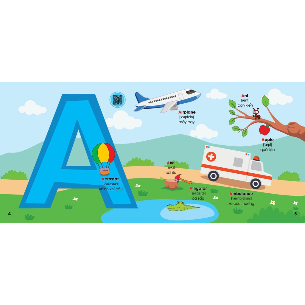 Sách - My First Alphabet Adventure - cuộc phiêu lưu với chữ cái - Sách âm thanh