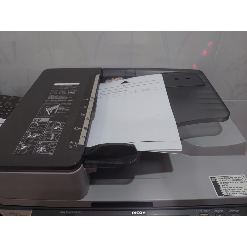 Nắp ADF  máy photocopy Ricoh MP2852