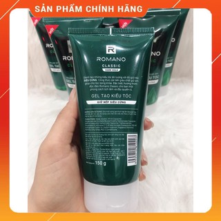 Gel vuốt tóc Romano Classic Siêu cứng 150g