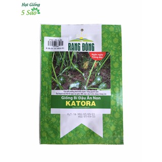 Hạt giống bí đậu ăn non Katora