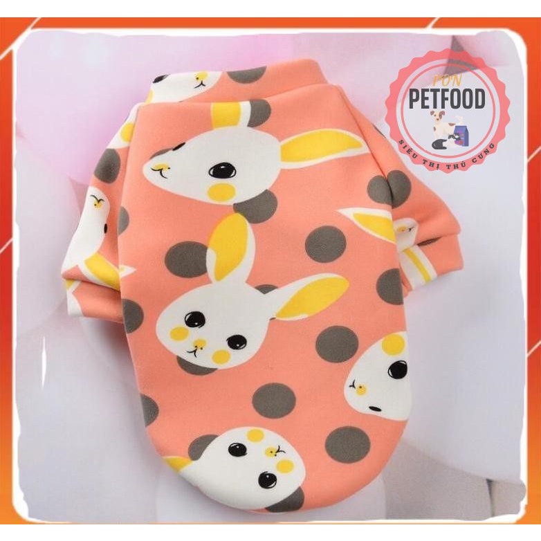 Áo mùa đông có tay nỉ bông ấm áp cho chó mèo có sz 8kg