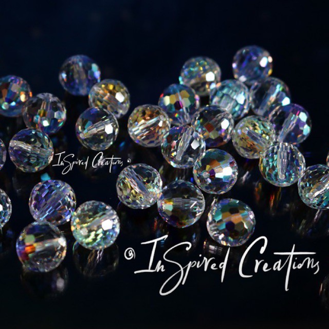 Pha lê Swarovski giác nhuyễn 10 ly