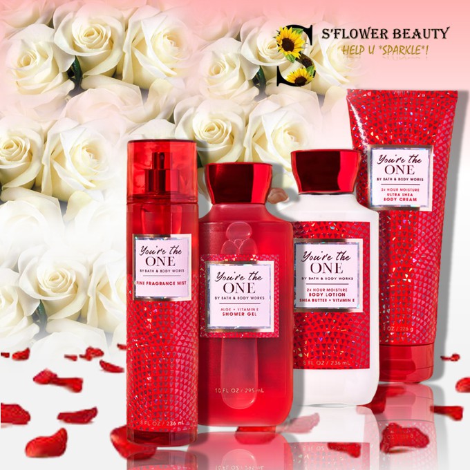 🌹 YOU'RE THE ONE 🌹 | Bộ Sản Phẩm Gel Tắm - Dưỡng Thể - Xịt Thơm Toàn Thân Bath & Body Works Shower Gel - Lotion - Mist