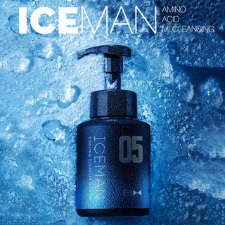 Chuyển phát nhanh ❤ FREESHIP ❤ Sữa Rửa Mặt Nam BLUEMAN | Sữa Rửa Mặt Tạo Bọt ICEMAN Ngừa Mụn, Làm Sáng Da 180ml ZL176