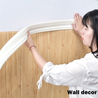 Miếng dán tường viền xốp dày tự dính bảo vệ trang trí nhà cửa