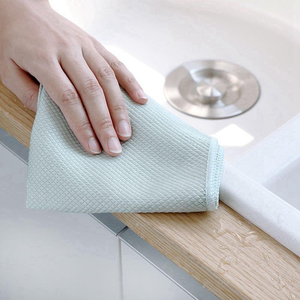 Khăn Lau Kính / Xe Hơi Màu Sắc Ngẫu Nhiên Tiện Dụng Cho Nhà Bếp