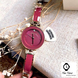 ( Sẵn 5 màu ) Đồng hồ kiềng đá ceramic dành cho nữ ANNE KLEIN #AK1980 .case 34mm. 3atm