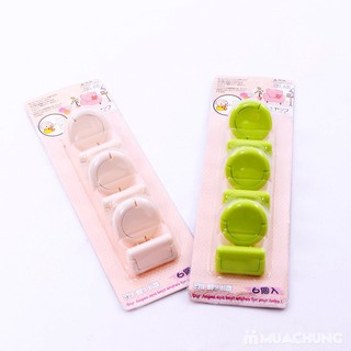 Vỉ 6 bịt ổ điện có móc cầm