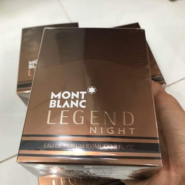 Nước hoa mont blanc legend night edp 100ml full seal (hình tự chụp)