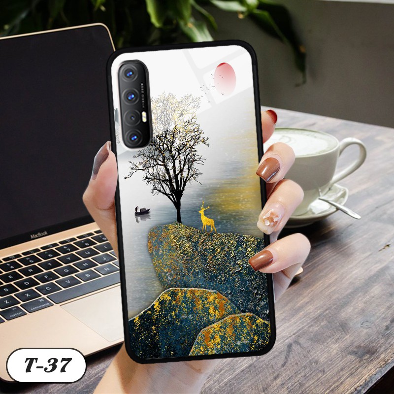 Ốp kính 3D Oppo Reno 3 4G