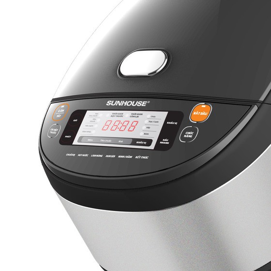 Nồi cơm điện tử Sunhouse SHD8907B, Công suất 860W, Dung tích 1.8 lít