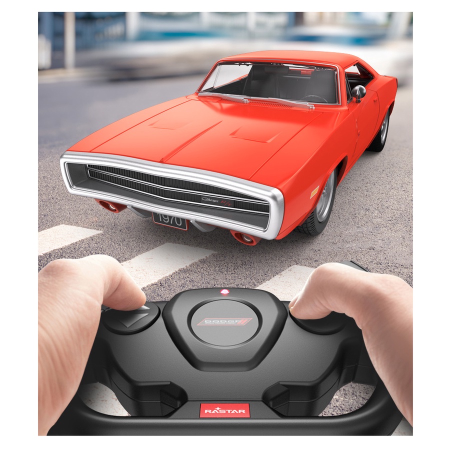 RASTAR Xe Hơi Đồ Chơi Điều Khiển Từ Xa Dodge Charger R/T RC 1:16
