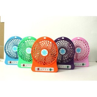 Quạt Tích Điện Mini 3 Chế Độ