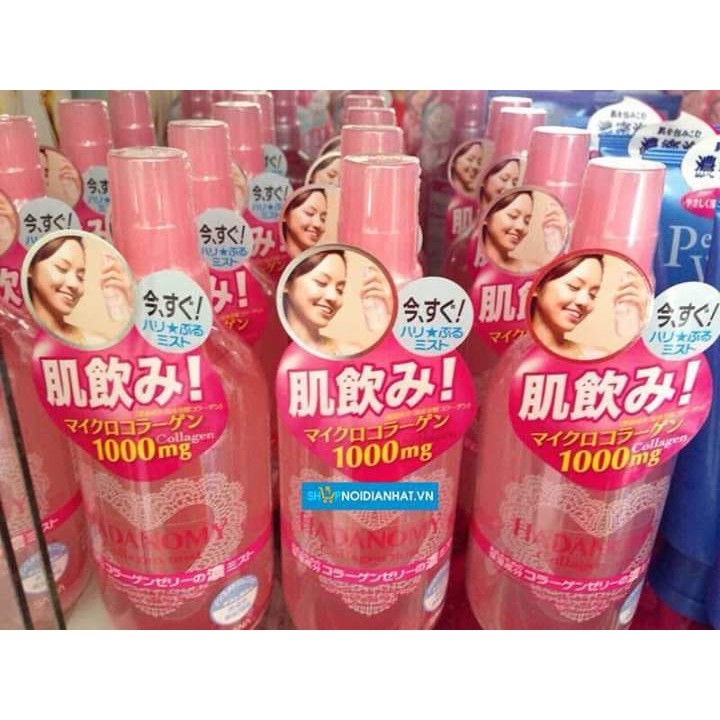 Xịt khoáng Hadanomy Collagen Mist Nhật Bản 250ml | BigBuy360 - bigbuy360.vn