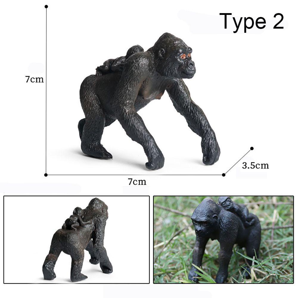 Mô Hình Chimpanzee Sống Động Như Thật Làm Quà Tặng Khoa Học &amp; Tự Nhiên Hoang Dã Giáo Dục Sớm