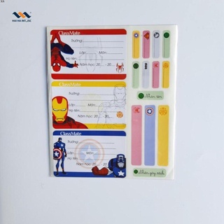Nhãn vở Superkid -NT227 [Đồ dùng học sinh Classmate] .