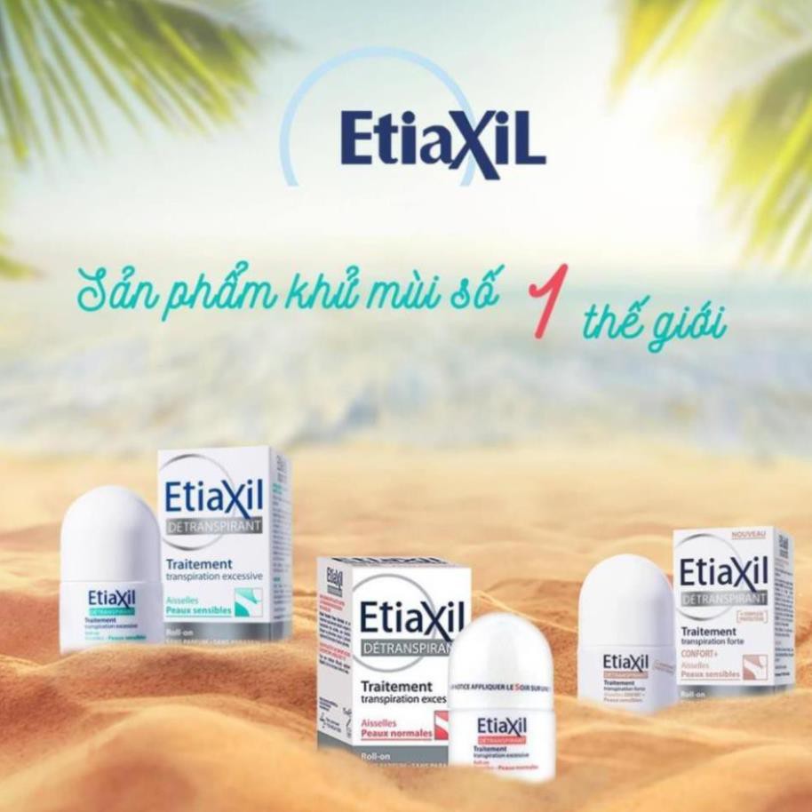 Lăn khử mùi Etiaxil, Lăn nách Etiaxil khử mùi hôi nách hiệu quả suốt 72h - 15ml