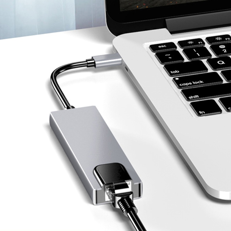 Bộ Chia Nhiều Cổng USB 3.0 4K 5 Trong 1 Tiện Dụng