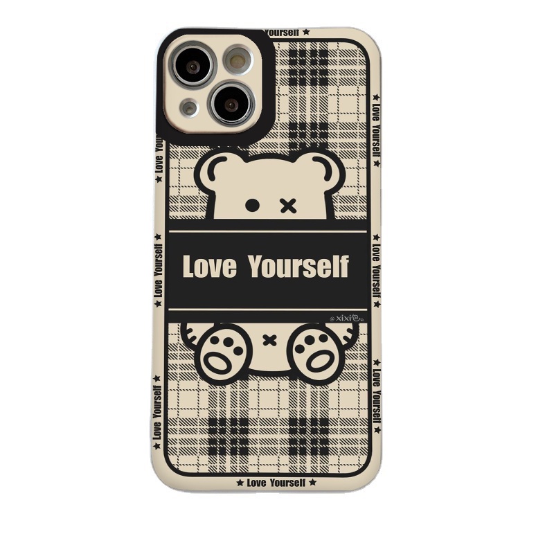 Ốp Iphone hot trend gấu love youselt ốp lưng iphone 13promax 11 promax 12 pro max 6 6plus 7 plus 8 x xr xsmax
