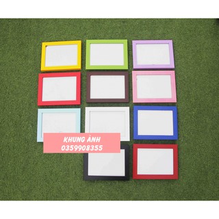 Khung ảnh để bàn 13x18cm các màu
