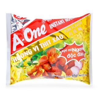 Mì ăn liền A-one thịt xào