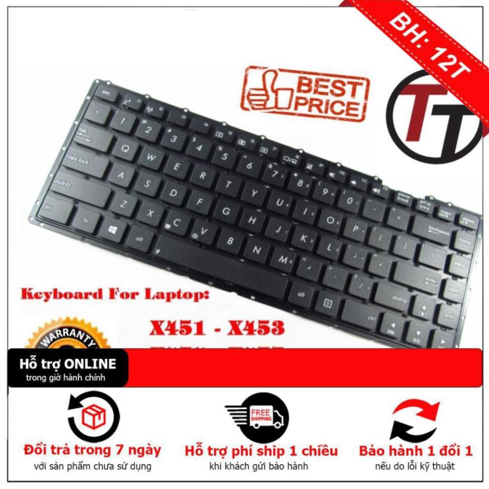 BH12TH Bàn phím laptop Asus X455 X455D X455DG X455L X455LA