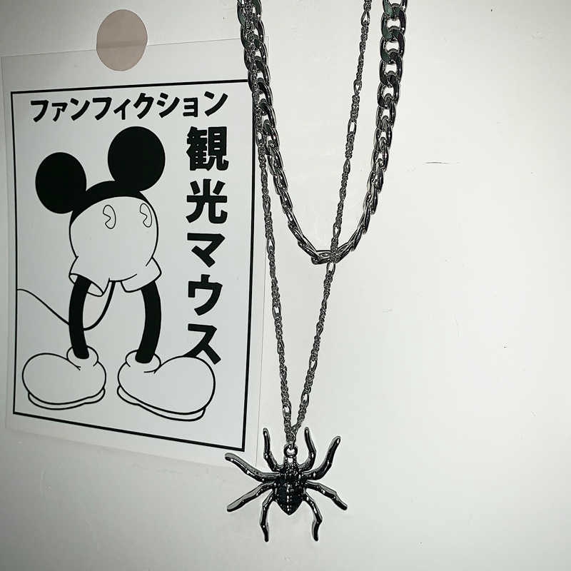 Dây Chuyền Hình Nhện Phong Cách Hip Hop Harajuku Đường Phố Thời Trang Unisex 22184