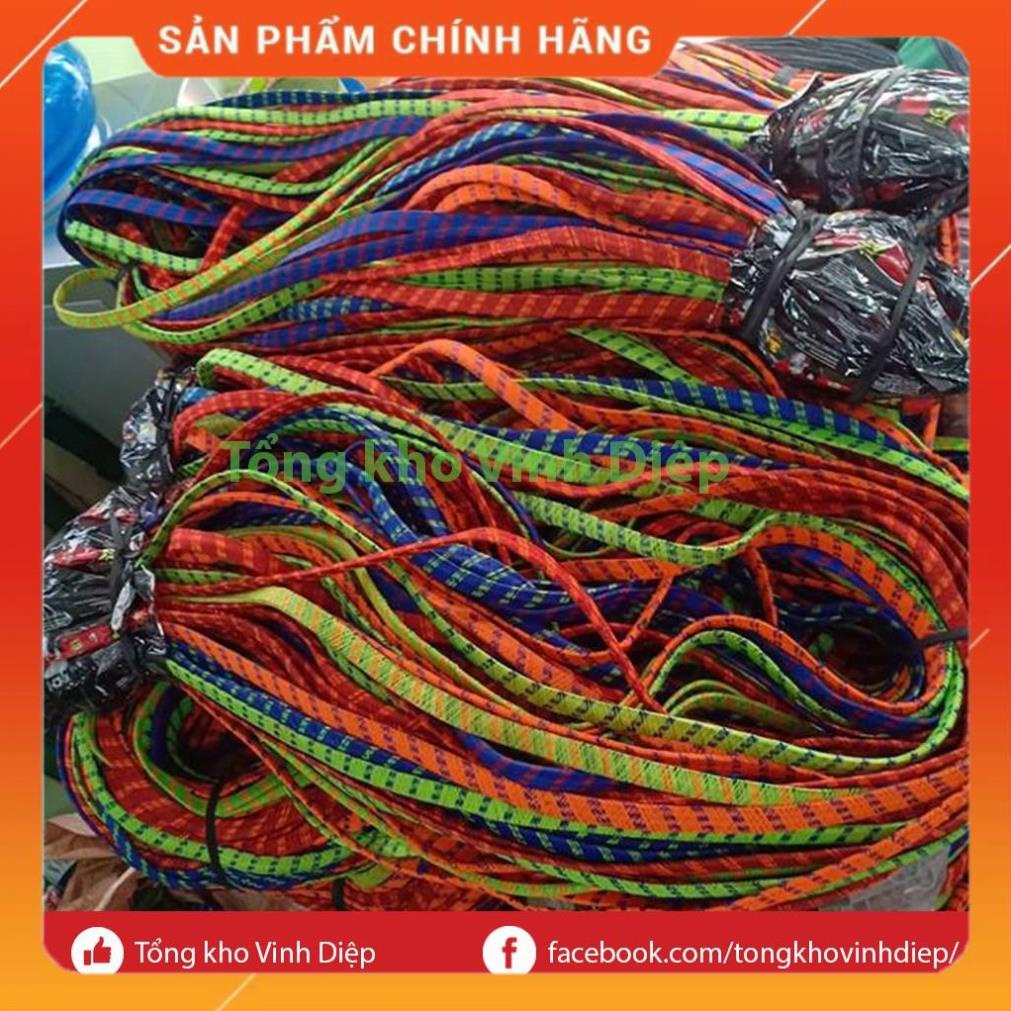 Dây chun chằng hàng có móc - Dây chun cao su quấn chở hàng - Dây chun buộc đồ 1m8