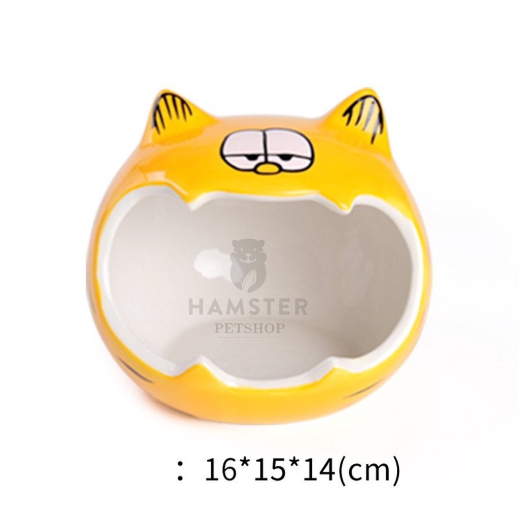 Nhà Ngủ Sứ Mèo Size Lớn Cho Hamster, Sóc