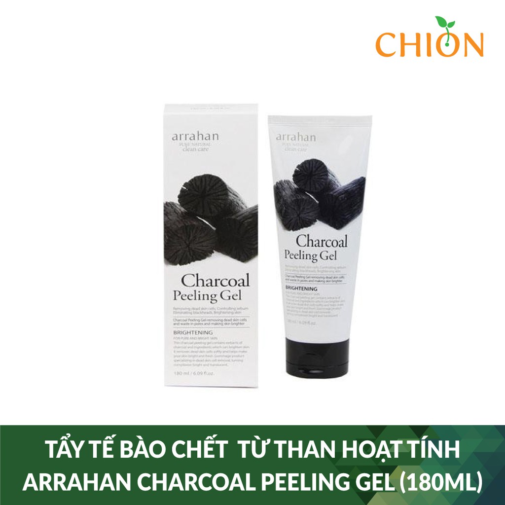 Tẩy Tế Bào Chết Chiết Xuất Từ Than Hoạt Tính ARRAHAN CHARCOAL PEELING GEL  - Hàn Quốc Chính Hãng