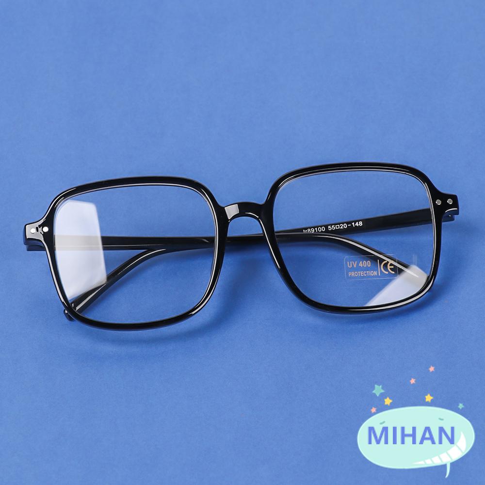 Mắt Kính Gọng Vuông Trong Suốt Thời Trang Dành Cho Cả Nam Và Nữ Mihan1-1.0~4.0