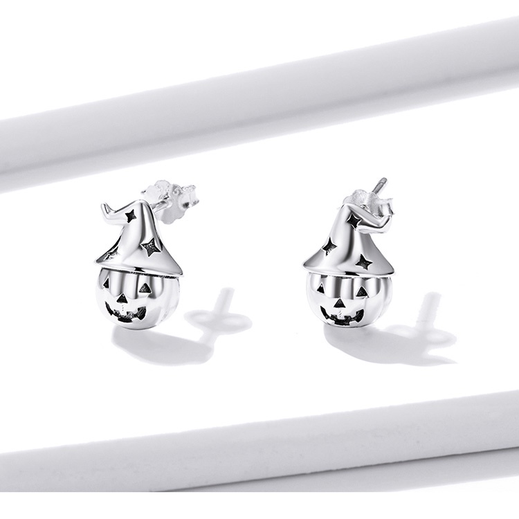 BAMOER Bộ Trang Sức Bằng Bạc 925 Phong Cách Halloween Thời Trang Cho Nữ BSE533