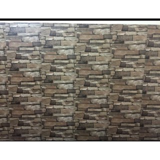Giấy dán tường giả gạch (decan dán tường giả gạch)