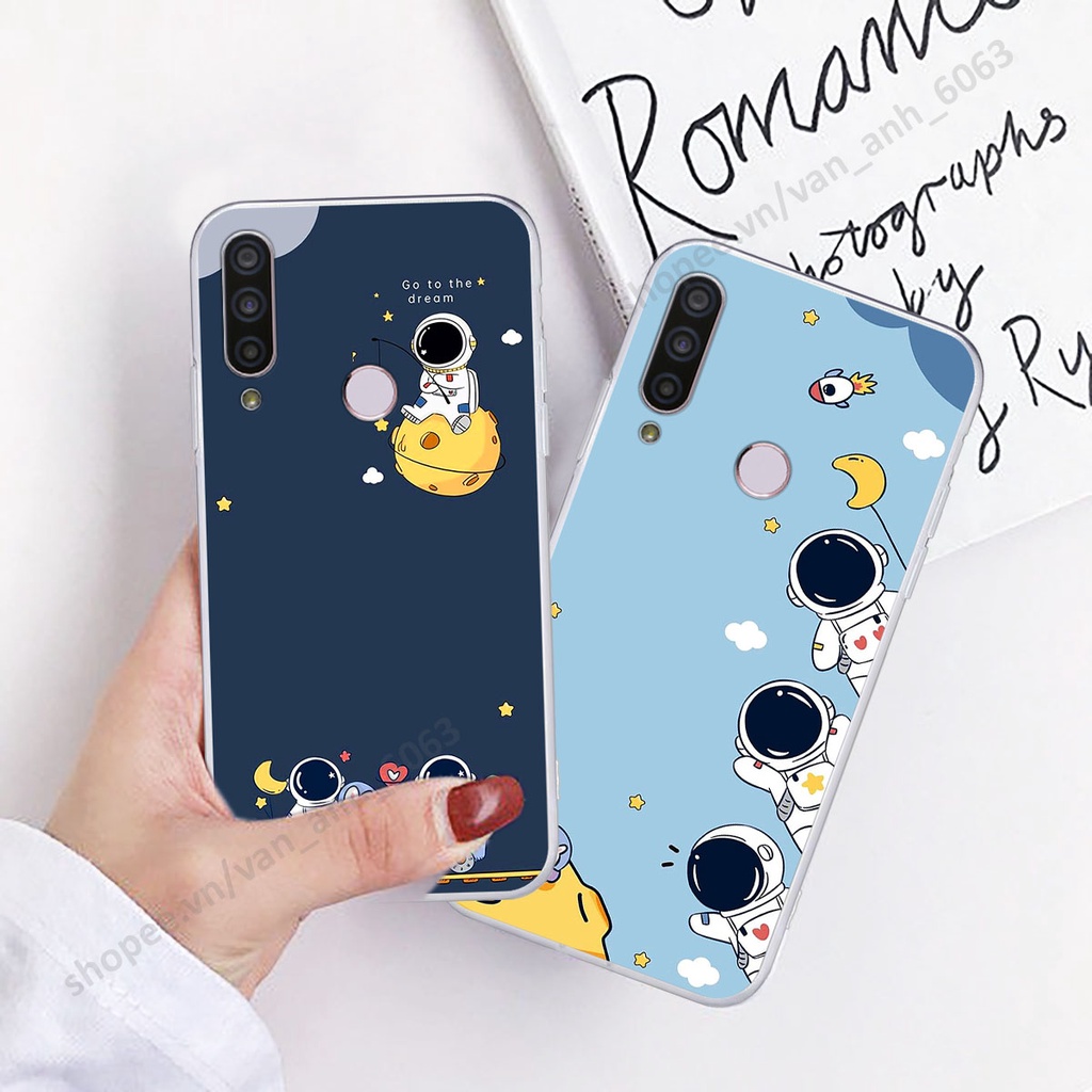 Ốp Vsmart Joy 3 / Joy3 hình bầu trời, phi hành gia đẹp, ốp lưng điện thoại vsmart viền dẻo cao cấp