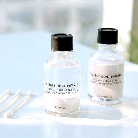 Dung Dịch Chấm Mụn Giảm Viêm Hiệu Quả Graymelin Trouble Dont Powder 30ml