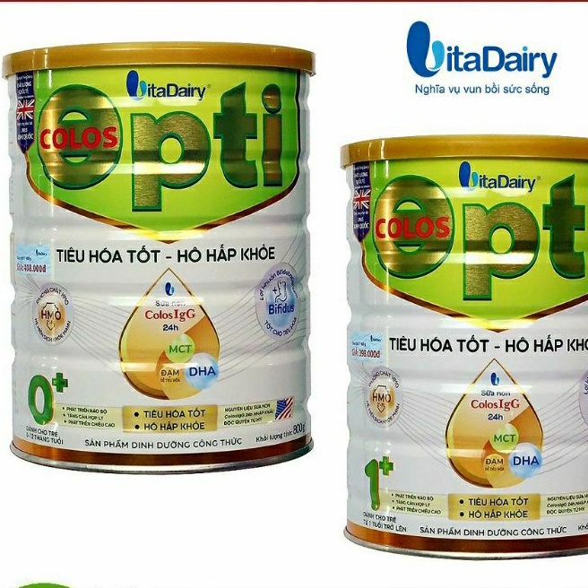 (tích điểm đổi quà) Sữa Colos Opti số 1+ 800g [Date mới nhất]