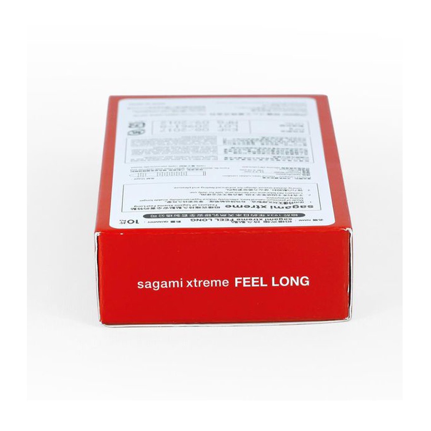 Combo 2 hộp bao cao su gai, siêu mỏng, kéo dài Sagami Xtreme Feel Long và Sagami Xtreme Type E - 20 chiếc