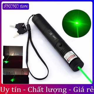 Đèn laze - đèn pin laser 303 tia xanh chiếu xa tiện lợi cho giám sát công trình, đi biển, thuyết trình slide