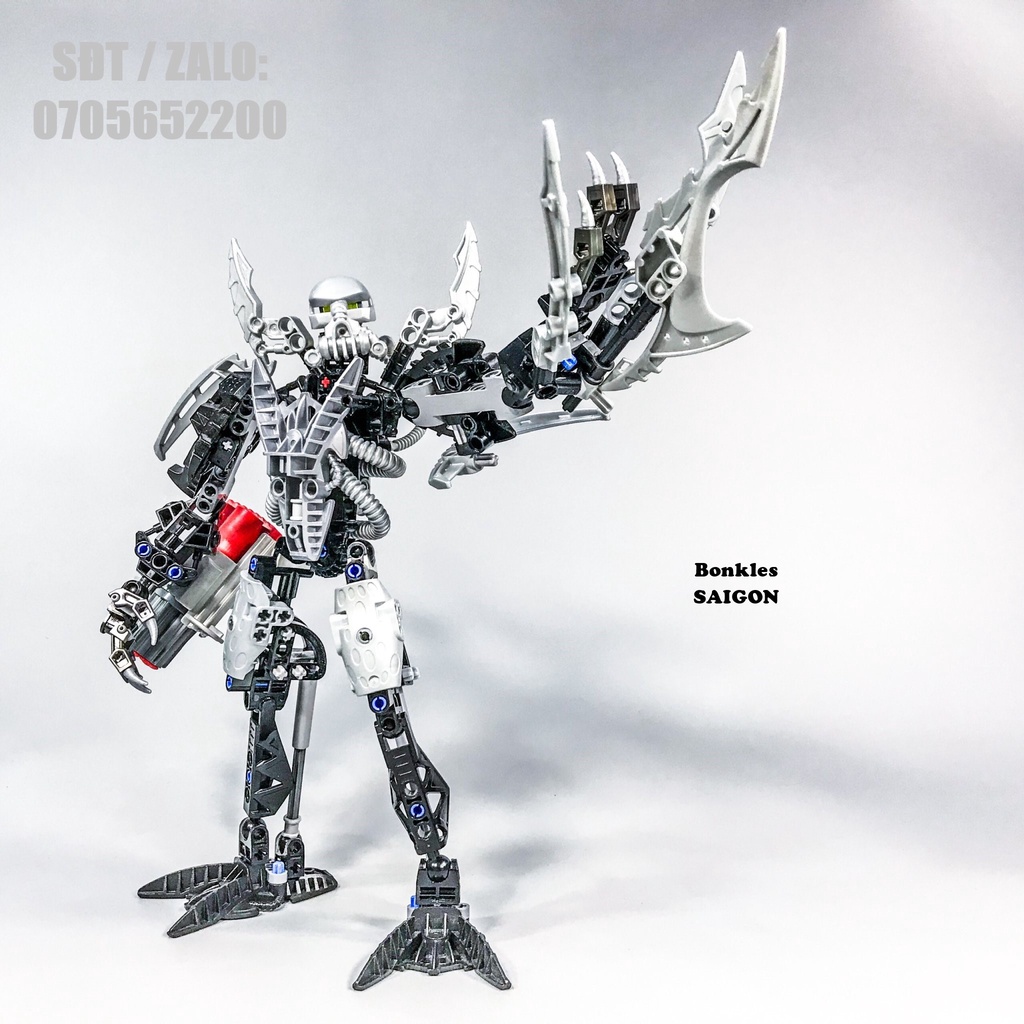 Đồ Chơi Mô Hình Vintage lắp ráp LEGO Bionicle Titan: Hydraxon 8923 Chính Hãng Đan Mạch (2007)