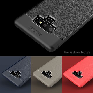 Ốp lưng Samsung Note 9 silicon giả da Auto Focus