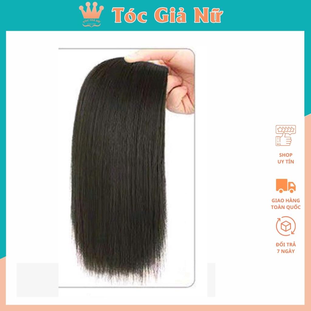 Tóc giả kẹp phồng nữ đẹp chân tóc 20cm hàn quốc TGN 20cm