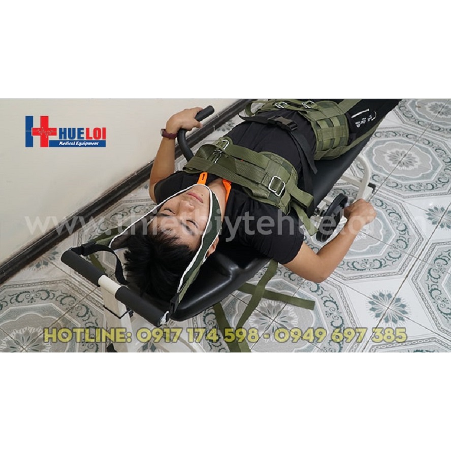 Giường kéo giãn cột sống lưng bằng cơ, Thoát vị đĩa đệm tại nhà