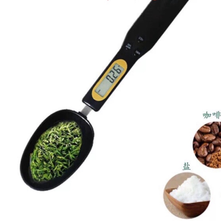 Cân điện tử tiểu ly dạng thìa 500g (Tặng kèm Pin - chuẩn xác 0.1gam)
